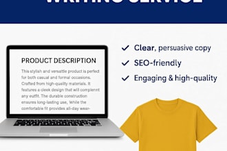 create high converting product descriptions