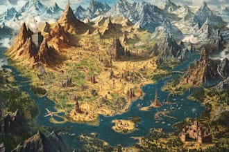do fantasy maps and city maps