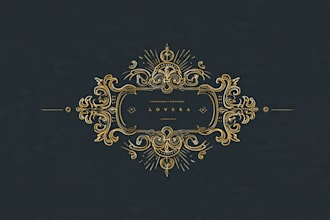 design jewelry logo modern luxury boutique