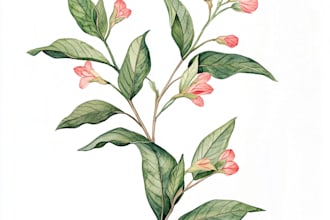 draw  vintage botanical, mystic, illustration logo for you