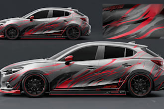 make eye catching your car and vehicle wrap design