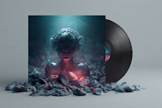 design professional album or cd cover art