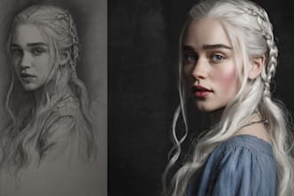 do realistic or fantasy portrait