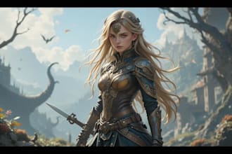 design character fantasy illustration