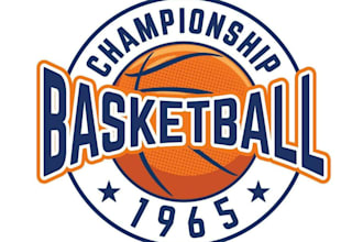 design attractive basketball logo