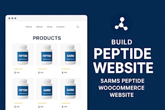 build peptide website sarms peptide woocommerce website research peptide website