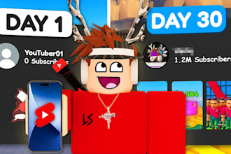 create cinematic roblox shorts animation videos for you