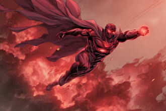 create an amazing superhero or fantasy comic illustration