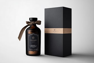 make a label design