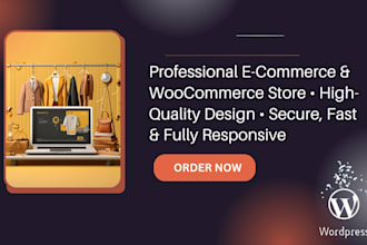 build your woo commerce ecommerce website