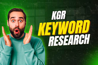 do seo kgr keyword research