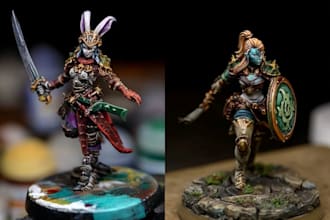 paint your warhammer miniatures mini painting