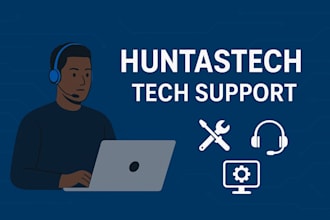 be your reliable remote tech support expert