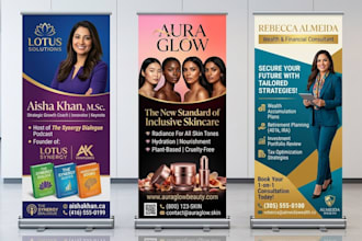 design roll up banner for your business