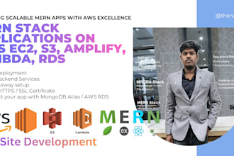 build or deploy mern stack app on AWS ec2, s3, amplify, lambda, rds