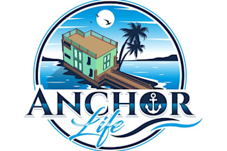 create a modern travel agency or vacation logo