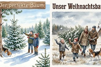ein druckfertiges aquarell bilderbuch fur amazon KDP kinderbuch illustration