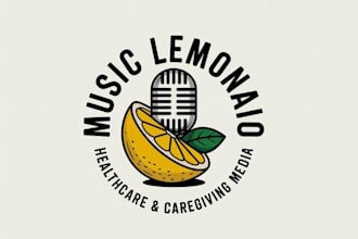 design a professional media logo for your brand