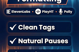 convert your script into perfect ssml for elevenlabs, playht