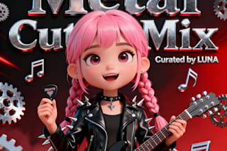 do heavy rock metal music promotion, rock metal playlist curator