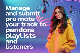 submit and promote your track to pandora playlists and listeners