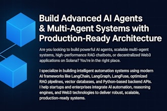 build ai agents and multi agent systems
