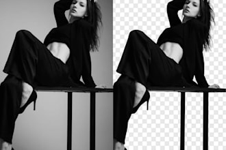do cutout image, background removal and image masking
