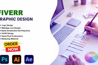 design professional and creative graphics for your game