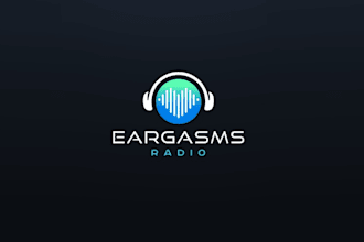 design unique cool radio show logo