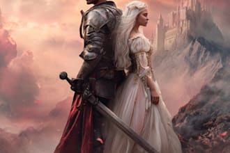 do professional book cover, fantasy book cover