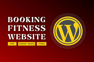 build a membership, subscription, or booking fitness website