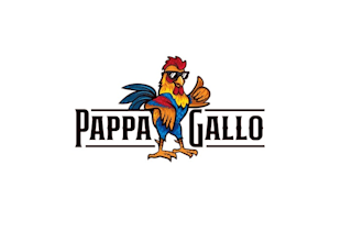 design unique daddy rooster logo
