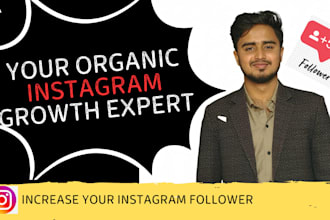 be your organic instagram growth expert