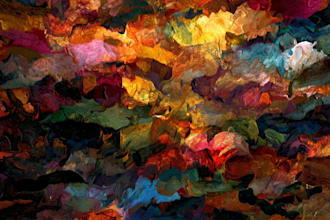 create abstract illustration for your business
