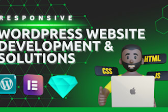 customize, design wordpress website with impreza, wp backery, divi and avada