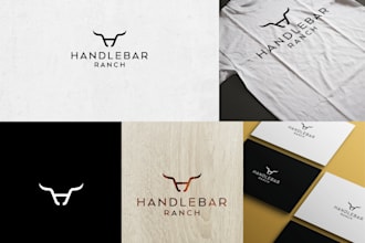 do vintage  professional western, cattle brand, ranch style, cow farm logo