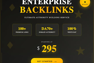 create high da backlinks as t1 booster