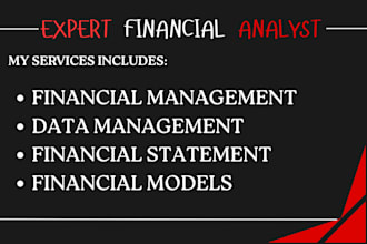 be a financial analyst, business analyst, data analyst for financial management