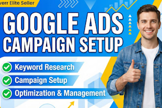 be your google ads manager and run a profitable ppc ads campaign