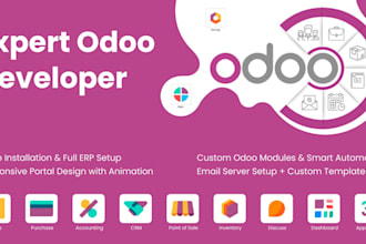 provide odoo development, customization, optimization, and fixes as a devloper