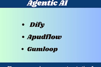 help you set up dify and gumloop flow automation