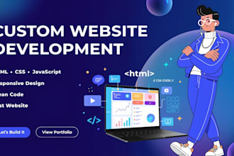 custom websites ai web development and design