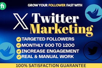 professional manage your twitter x for growth and engagement