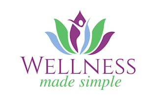 craft a professional and relaxing wellness logo design