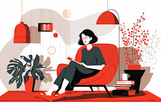 create modern flat vector illustration