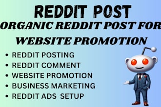 do reddit post upvote to promote business website saas ai tool marketing