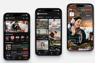 develop live streaming app video streaming app streaming website video ott app