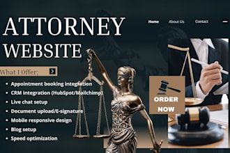 create immigration website for visa and legal services