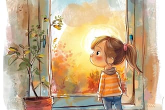 draw original watercolor illustration story book and book cover art