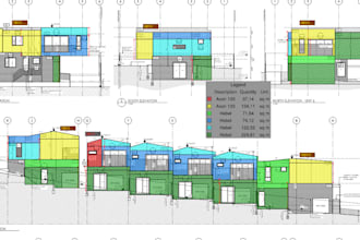do accurate cladding, facade, siding, wall exterrior takeoff using bluebeam